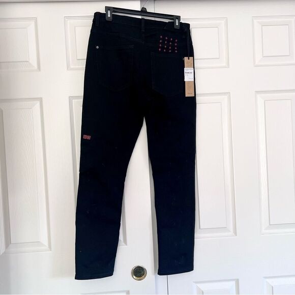 Ksubi Cotton Chitch Laid Denim Black Size 31 NWT MSRP $195 - Picture 5 of 11